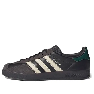 Adidas Originals Adidas Gazelle Indoor Leather 'black Brown Green' In Multi
