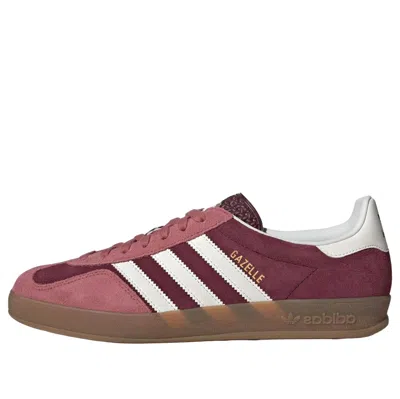 ADIDAS ORIGINALS ADIDAS GAZELLE INDOOR 'MAROON CLOUD WHITE'