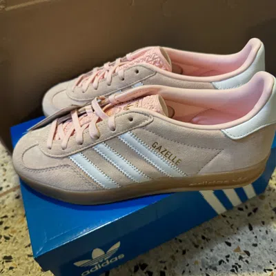 Pre-owned Adidas Originals Adidas Gazelle Indoor ‘sandy Pink Gum'size Women Size 5.5-11 Ih5484