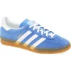 Adidas Originals Gazelle Indoor Sneakers In Cyan Suede In Blue