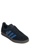 Adidas Originals Adidas Gazelle Indoor Sneaker In Black/blue/gum
