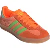 Adidas Originals Adidas Gazelle Indoor Sneakers In Clear Mint/orange/green