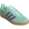Adidas Originals Adidas Gazelle Indoor Sneaker In Mint/purple/lavender
