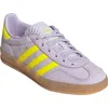 Adidas Originals Adidas Gazelle Indoor Sneaker In Silver/solar Yellow/gum