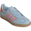 Adidas Originals Gazelle Indoor Sneakers In Wonder Blue/solar Orange/gum