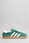 Adidas Originals Womens Collegiate Green White O Sl 72 Suede And Mesh Low-top Trainers