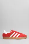 Adidas Originals Gazelle Indoor Sneakers In Suede In Red