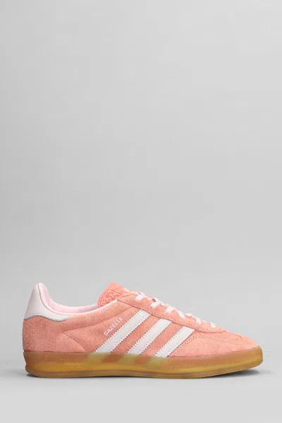 Adidas Originals Unisex Mini Indoor Gazelle Sneakers In Orange