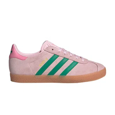 Pre-owned Adidas Originals Adidas Gazelle J 'clear Pink Court Green' | Kid's Size 4.5