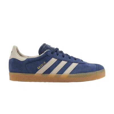 Pre-owned Adidas Originals Adidas Gazelle J 'night Indigo Taupe' | Blue | Kid's Size 7