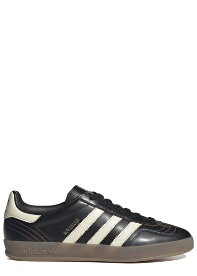 Adidas Originals Adidas Gazelle Leather Sneakers In Black