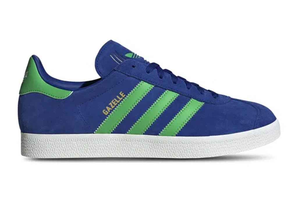 Pre-owned Adidas Originals Adidas Gazelle Royal Blue Energy Green In Royal  Blue/energy Green/core White | ModeSens