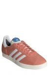 Adidas Originals Adidas Gazelle Sneaker In Clay/white/cream White