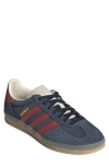 Adidas Originals Adidas Gazelle Sneaker In Ink/ruby/wonder White