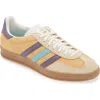 Adidas Originals Adidas Gazelle Sneaker In Orange/ Violet/ Off White
