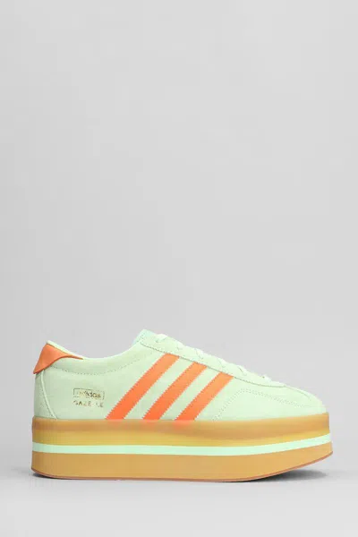 Adidas Originals Adidas Gazelle Stack Sneakers In Verde