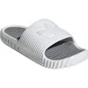 Adidas Originals Adidas Gender Inclusive Adilette 25 Slide In Crystal White/grey