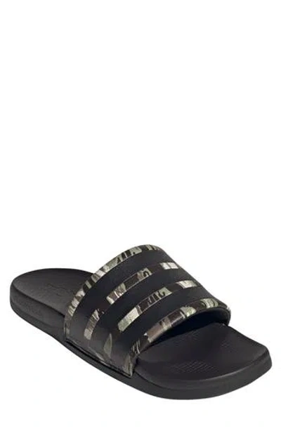 Adidas Originals Adidas Gender Inclusive Adilette Comfort 2.0 Slide Sandal In Black