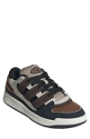 Adidas Originals Adidas Gender Inclusive Forum 2000 Basketball Sneaker In Off White/dark Brown/black