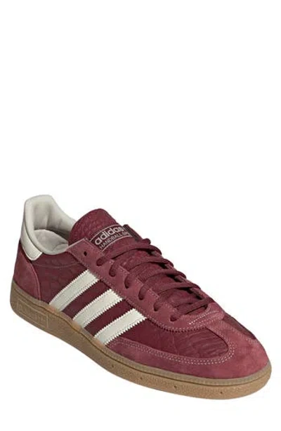 Adidas Originals Handball Spezial Sneakers In Burgundy