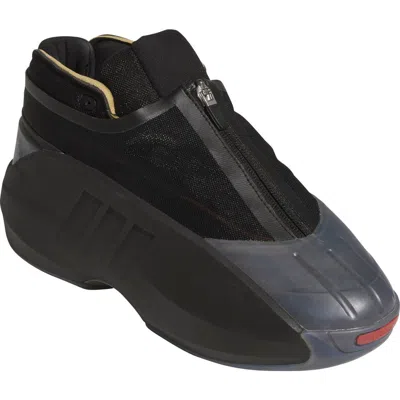 Adidas Originals Adidas Gender Inclusive Iiinfinity Zip-up Sneaker In Black/preloved Ruby/charcoal