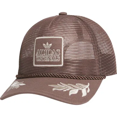 Adidas Originals Adidas Gender Inclusive Major Mesh Trucker Cap In Brown