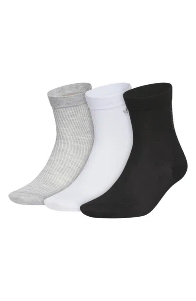 Adidas Originals Adidas Gender Inclusive Originals Assorted 3-pack Quarter Socks In Multi