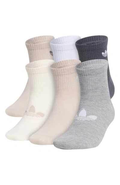 Adidas Originals Adidas Gender Inclusive Originals Superlit Assorted 6-pack Quarter Socks