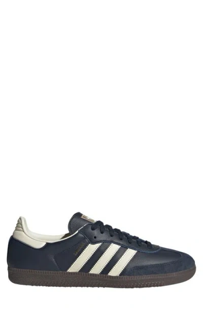 Adidas Originals Adidas Gender Inclusive Samba Og Sneaker In Navy/cream White/gum5