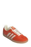 Adidas Originals Adidas Gender Inclusive Samba Sneaker In Orange/cream White/gum