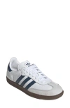 Adidas Originals Adidas Gender Inclusive Samba Sneaker In White/preloved Ink/dash Grey