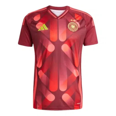 Adidas Originals Adidas Germany 25 Away Jersey 'red' In Brown