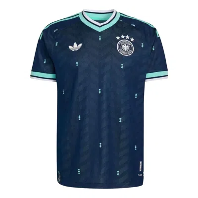 Adidas Originals Germany 26 Away Authentic Jersey In Blue