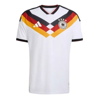 Adidas Originals Adidas Germany 26 Home Authentic Jersey 'white' In Multi