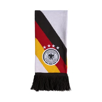 Pre-owned Adidas Originals Adidas Germany 26 Scarf 'white / Black / Team Power Red 2 / Collegiate Gold' | Men's Size Onesize