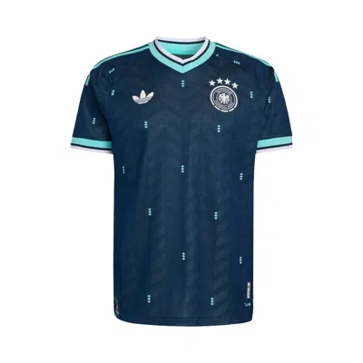 Pre-owned Adidas Originals Adidas Germany Away Authentic Jersey 'core Navy' | Blue | Men's Size L