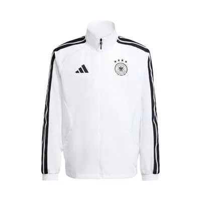 Pre-owned Adidas Originals Adidas Germany Home Anthem Jacket 'white' | Kid's Size Xl