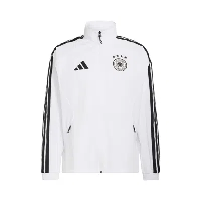 Pre-owned Adidas Originals Adidas Germany Home Anthem Jacket 'white' | Men's Size Xxxl