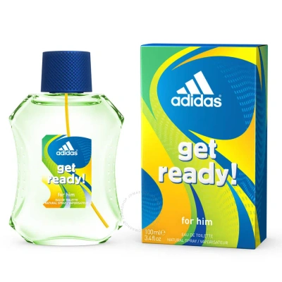Adidas Originals Adidas Get Ready For Him / Coty Edt Spray 3.4 oz (100 Ml) (m) In White