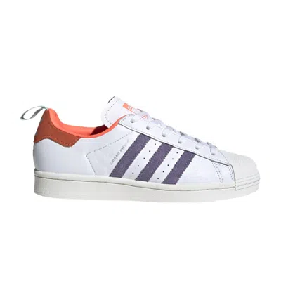 Pre-owned Adidas Originals Adidas Girls Are Awesome X Superstar J 'white Coral' | Kid's Size 3.5
