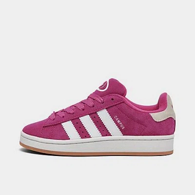 Adidas Originals Adidas Girls' Big Kids' Originals Campus 00s Casual Shoes In Semi Lucid Fuchsia/footwear White/gum 2