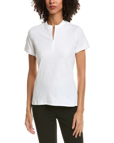 Adidas Originals Adidas Go-to Jacquard Polo Shirt In White