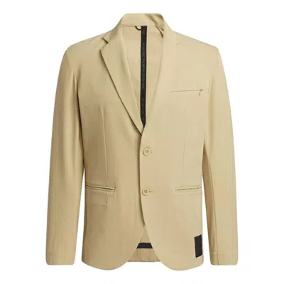 Adidas Originals Adidas Go-to Primegreen Tailored Jacket 'beige' In Brown