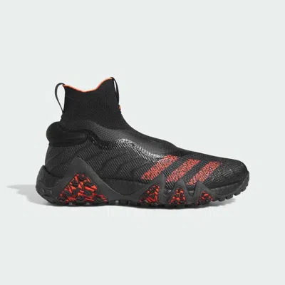 Pre-owned Adidas Originals Adidas Golf Code Chaos Laceless Gv6907 Unisex Sneakers Black Red Us 4.5-12.5