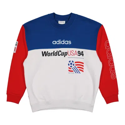 Pre-owned Adidas Originals Adidas Gr Sweatshirt 'royal Blue/white' | Men's Size S