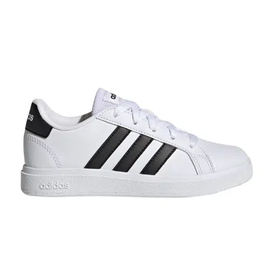 Pre-owned Adidas Originals Adidas Grand Court 2.0 Big Kid 'white Black' | Kid's Size 2