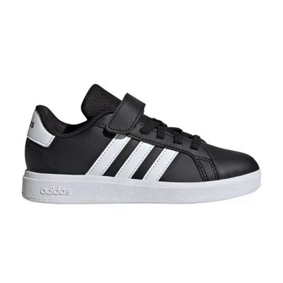 Pre-owned Adidas Originals Adidas Grand Court 2.0 C 'black White' | Kid's Size 11