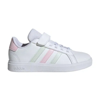 Pre-owned Adidas Originals Adidas Grand Court 2.0 C 'white Crystal Jade Pink' | Kid's Size 12.5