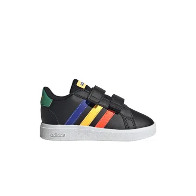 Pre-owned Adidas Originals Adidas Grand Court 2.0 I 'black Multi-color' | Infant Size 4
