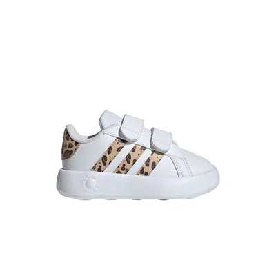 Pre-owned Adidas Originals Adidas Grand Court 2.0 I 'leopard' | White | Infant Size 9.5